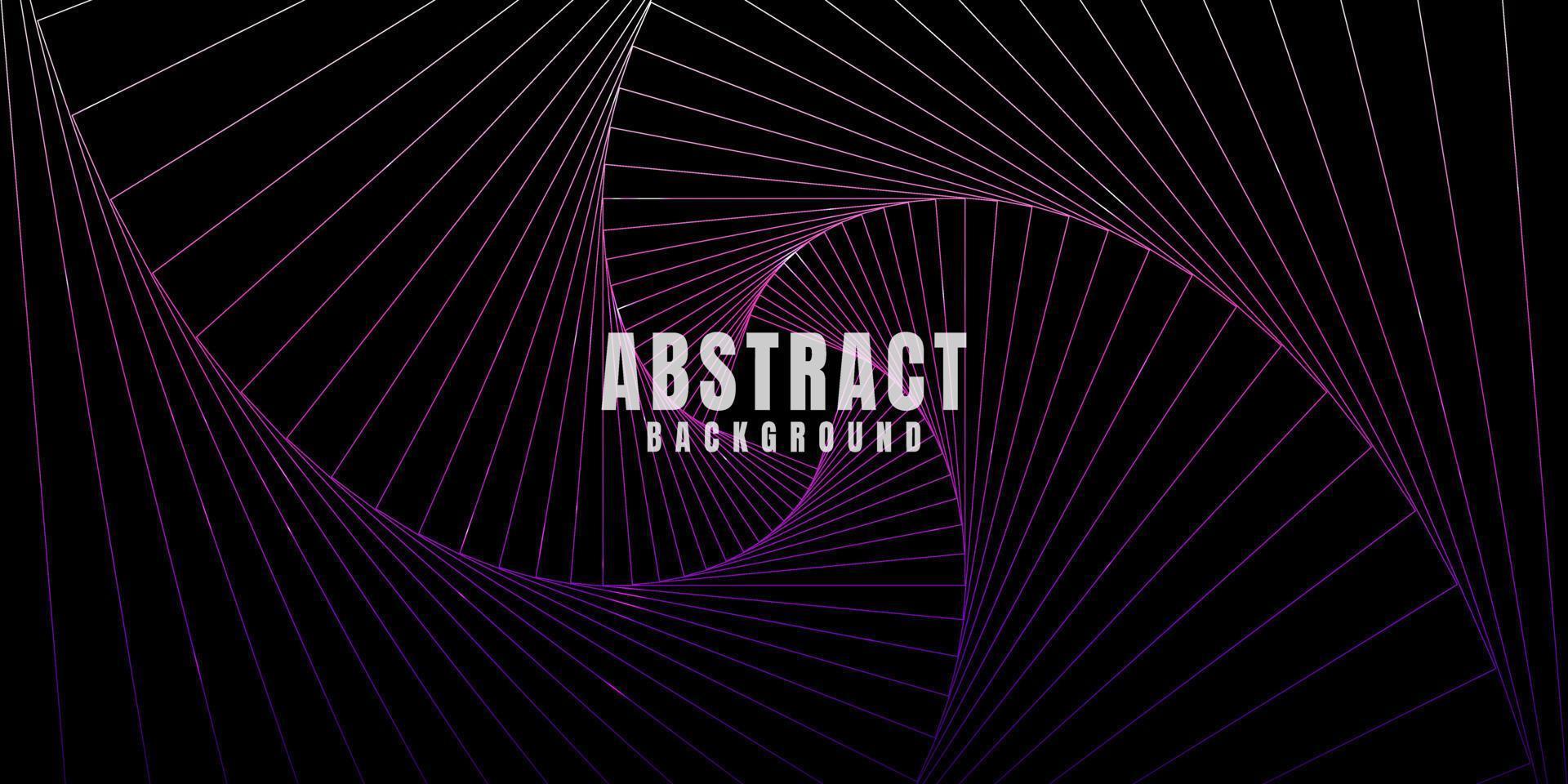 Vector illustration of geometric line art. Gradient geometric line art