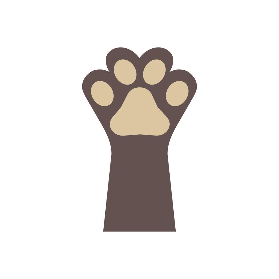 Paw Logo design vector illustration design template