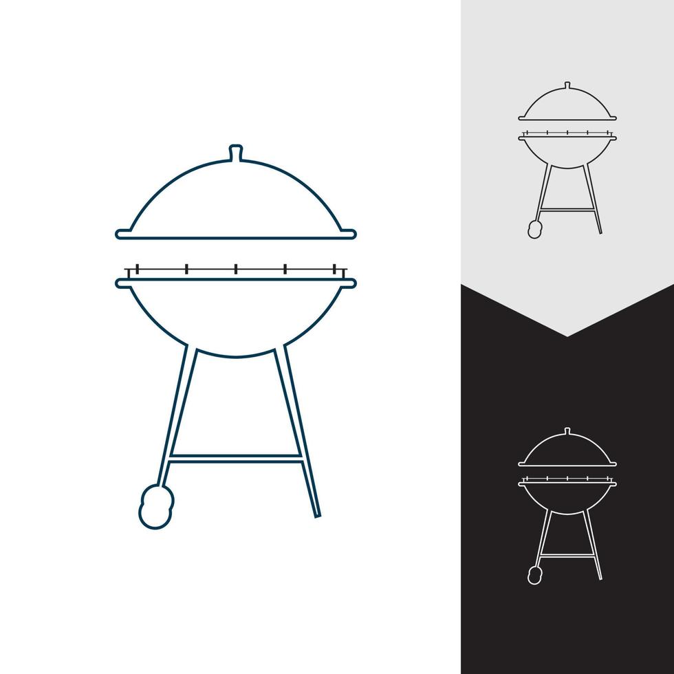 Barbecue icon vector illustration