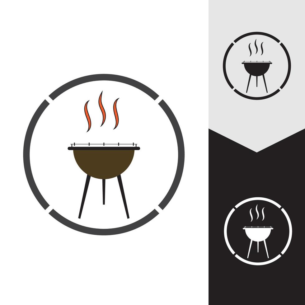 Barbecue icon vector illustration