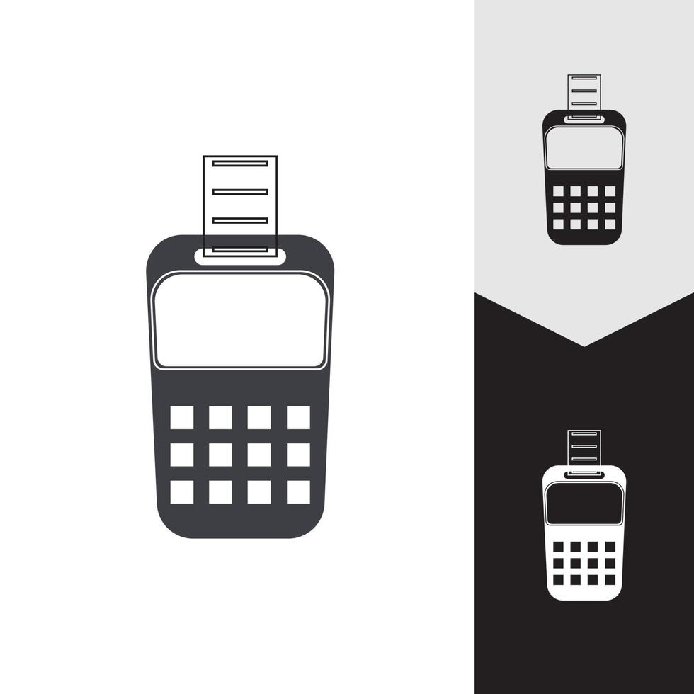 Credit card machine. ATM for money. Payment terminal illustration vector