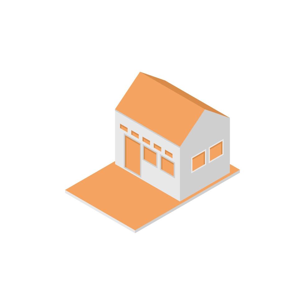 Illustration of home isometric vector