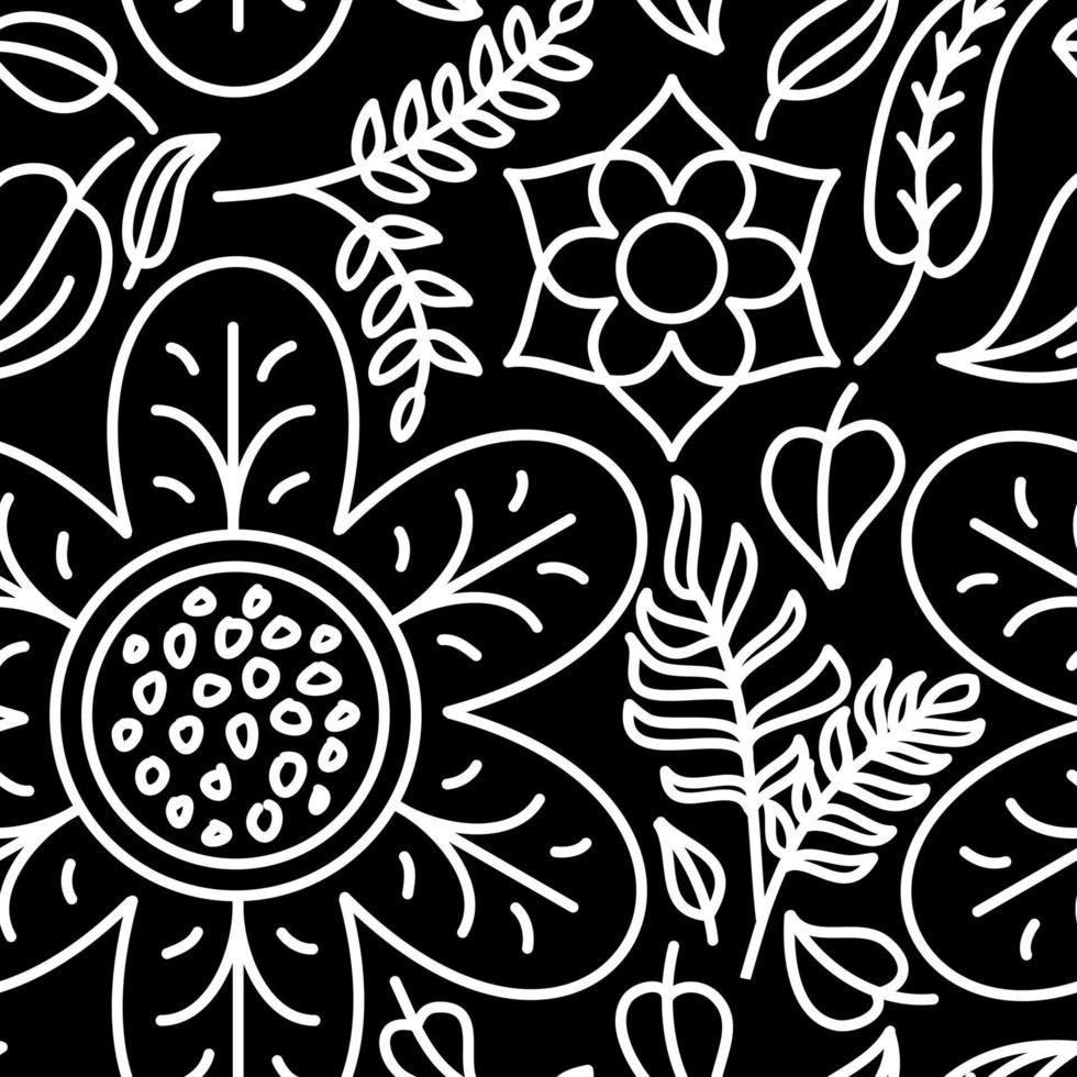 Floral Pattern Seamless Vector