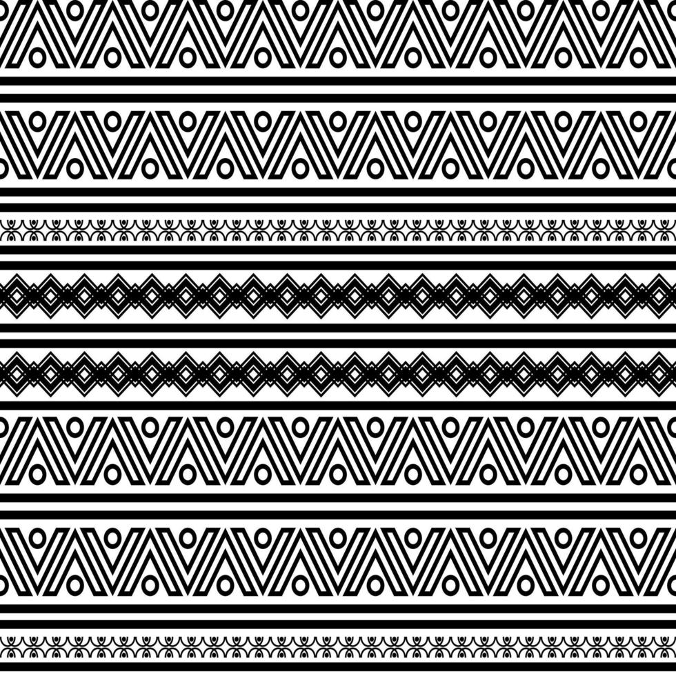 Tribal pattern seamless vector