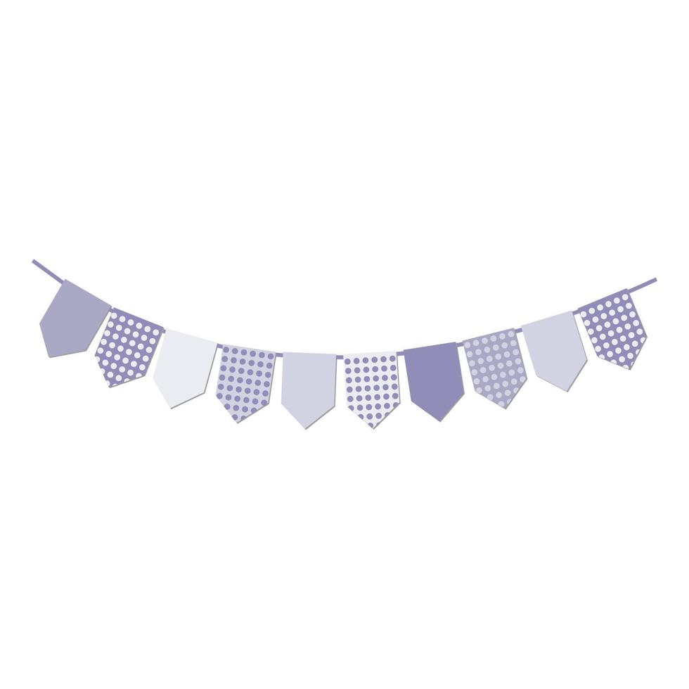 vector Festive garland