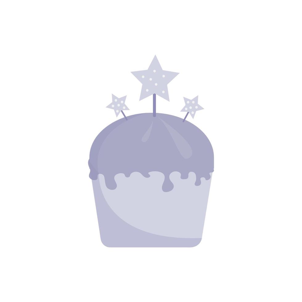 birthday cake with candle 8099741 Vector Art at Vecteezy