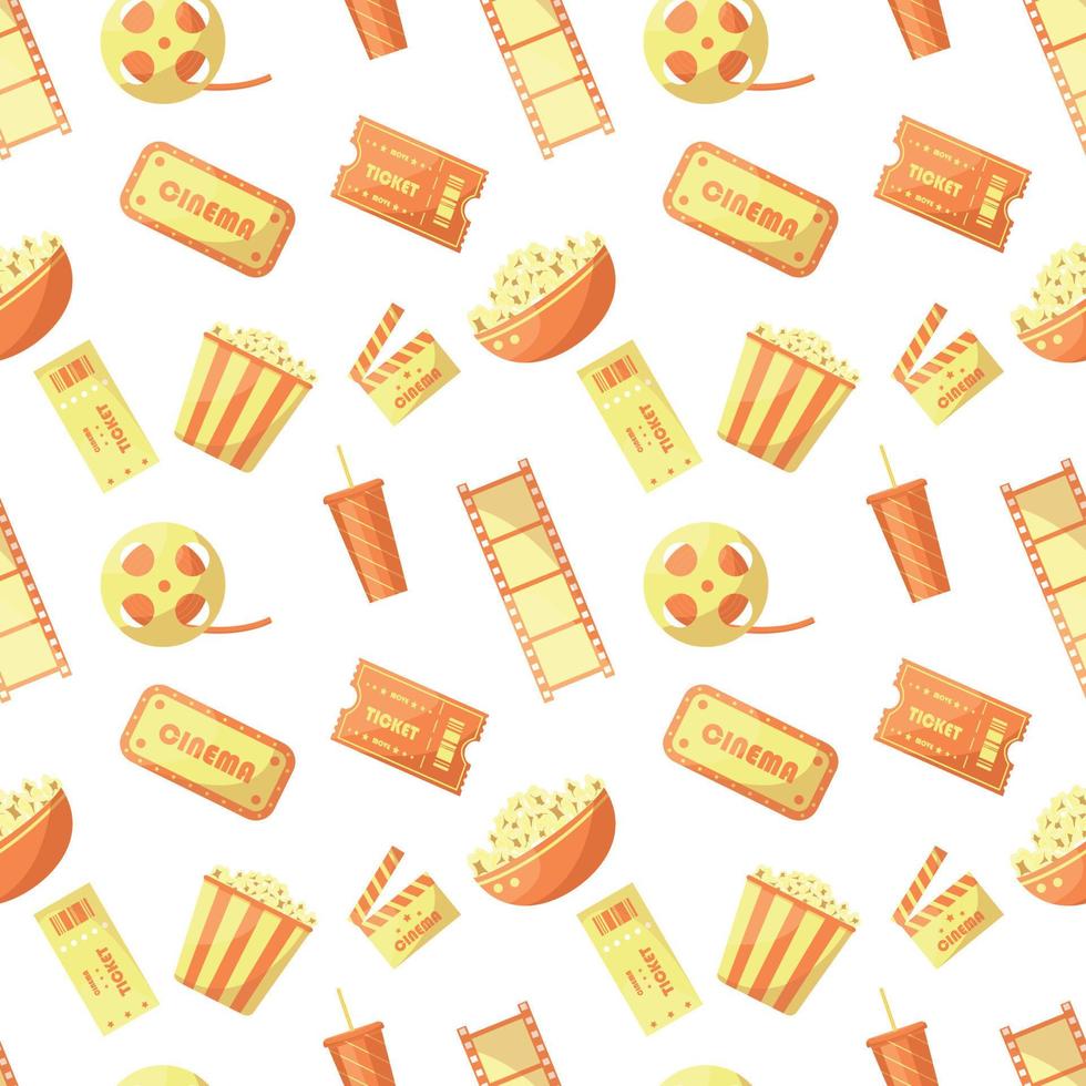pattern of cinema vector