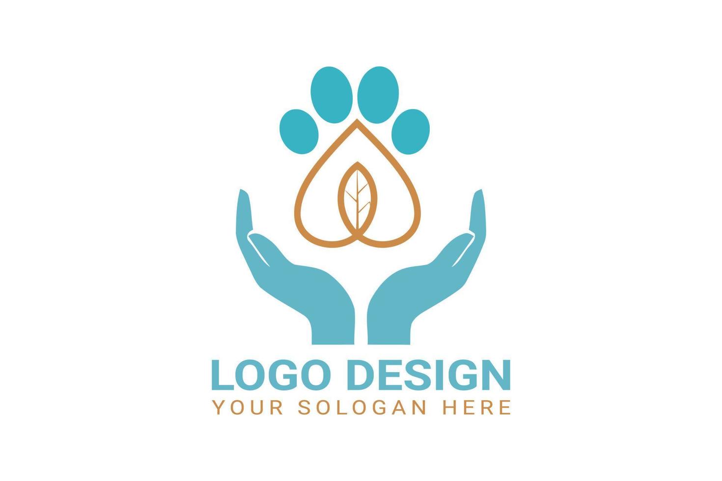 Animal Logo Design Vector Template