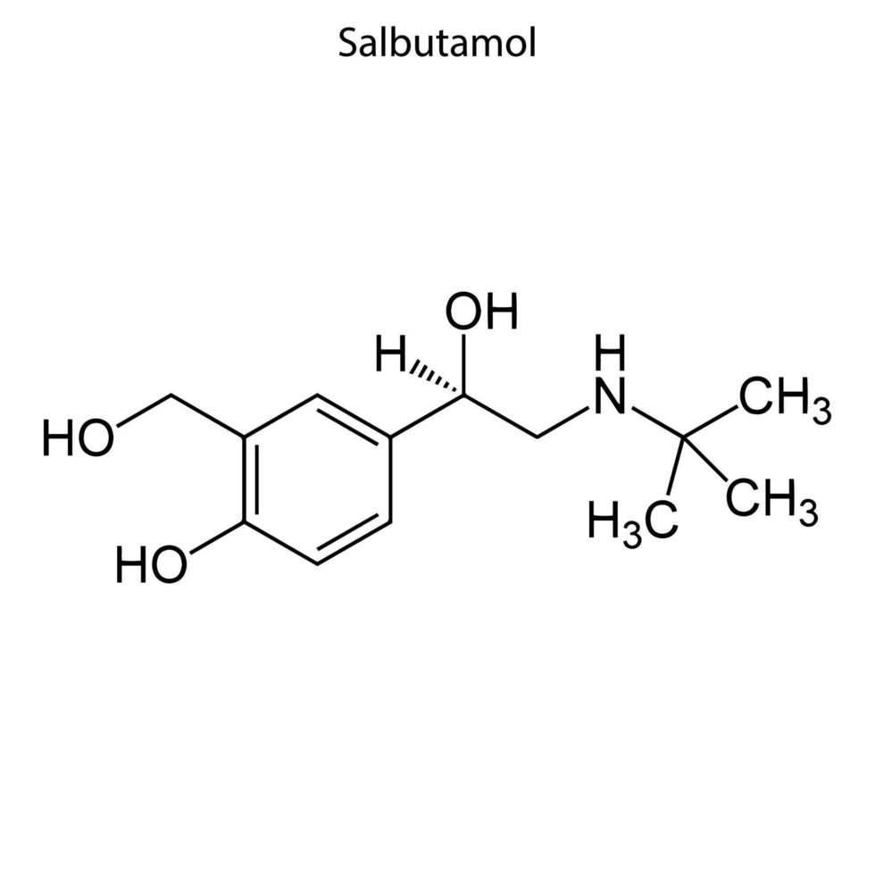 Skeletal formula of Chemical element vector