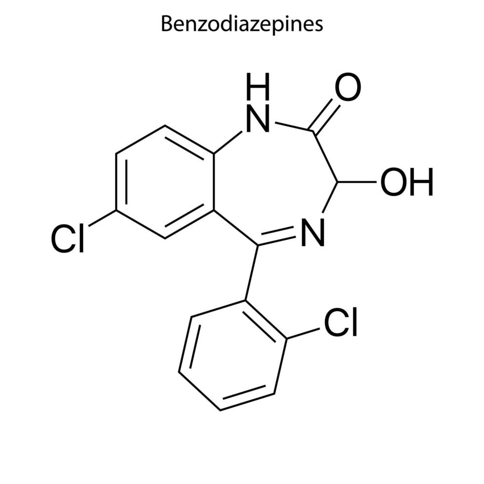 Skeletal formula of Chemical element vector