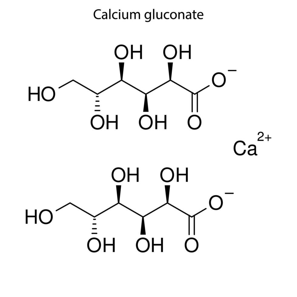 Skeletal formula of Chemical element vector