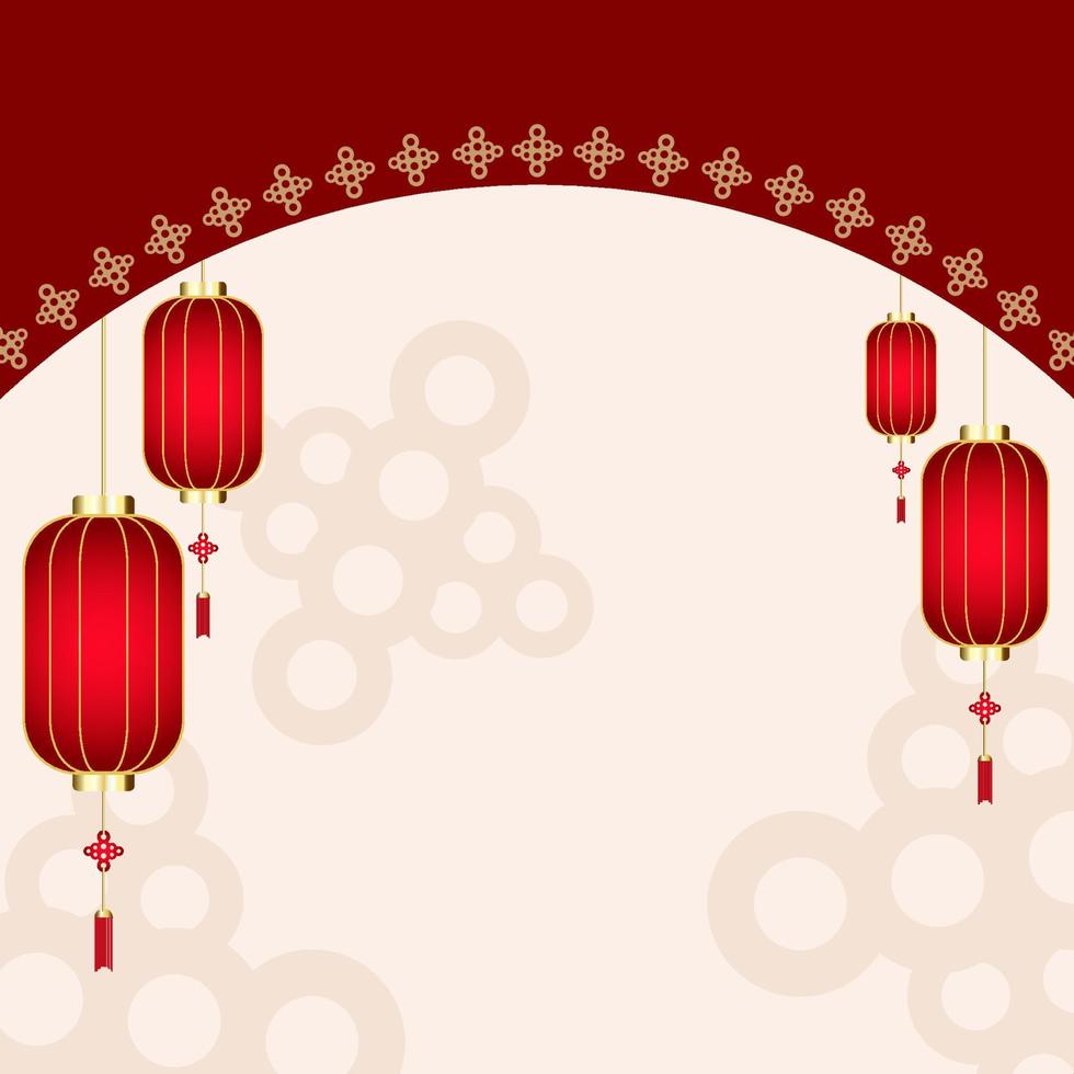 Vector illustration greeting Lunar New Year 2