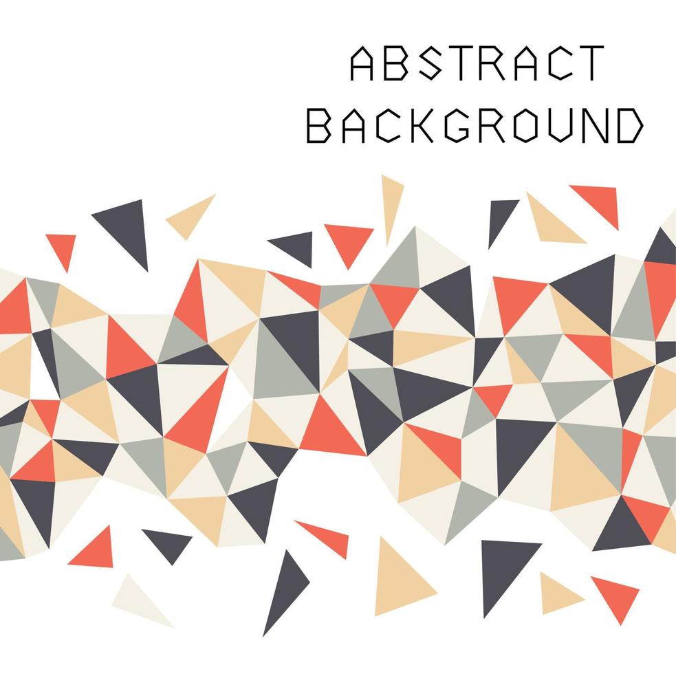 Abstract  geometric style copy space background vector