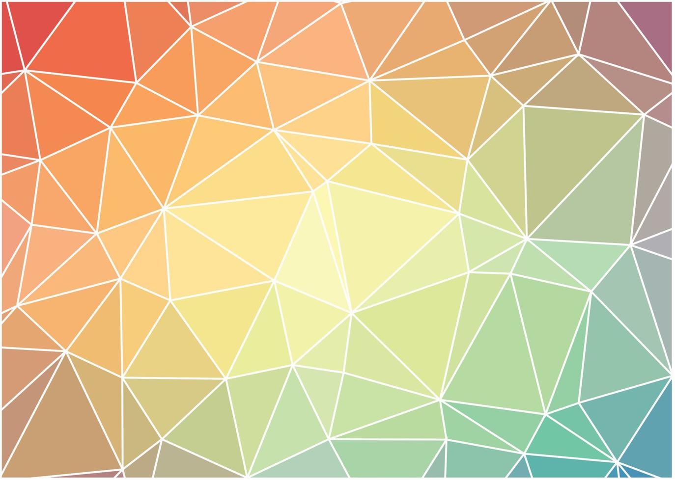 Polygon colorful background Abstract vector