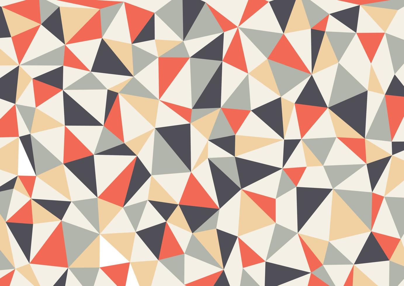 Polygon triangles  background Abstract vector