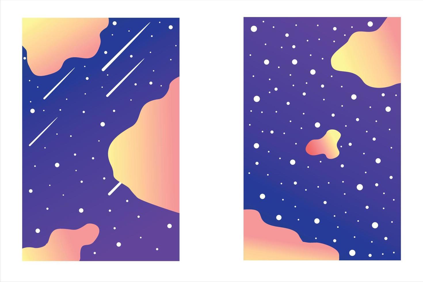 space cover background vector