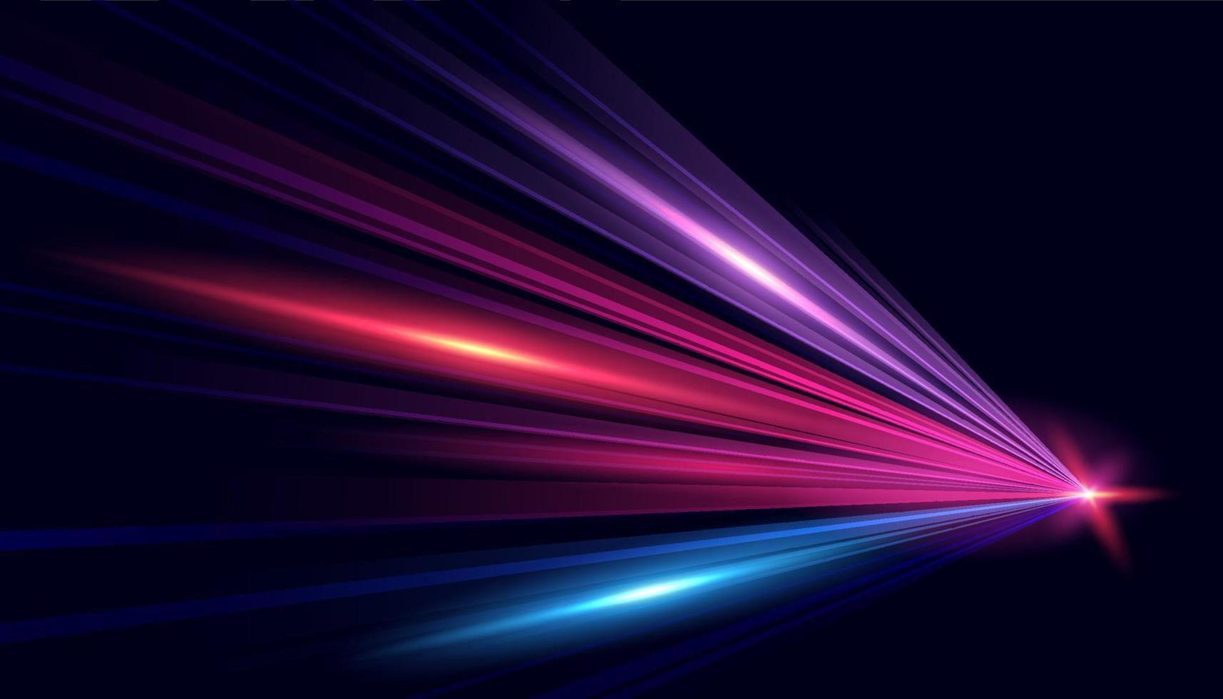 Modern abstract high-speed technology movement. Dynamic motion light trails with motion blur effect on dark background. Futuristic, technology pattern for or poster design. 8100975 Vector Art at Vecteezy
