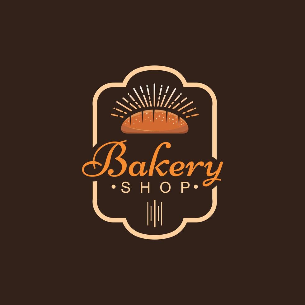 plantilla de diseño de logotipo de panadería para empresas vector