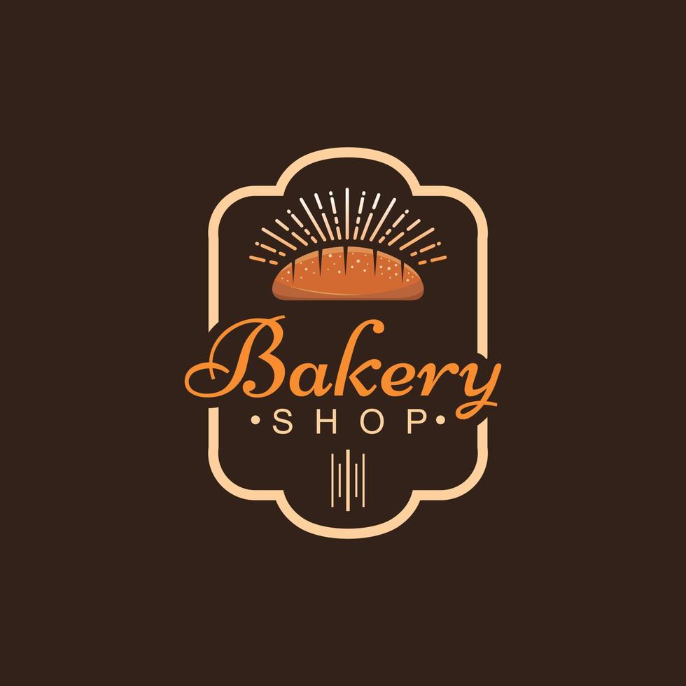 Bakery logo design template for business 8101427 Vector Art at Vecteezy