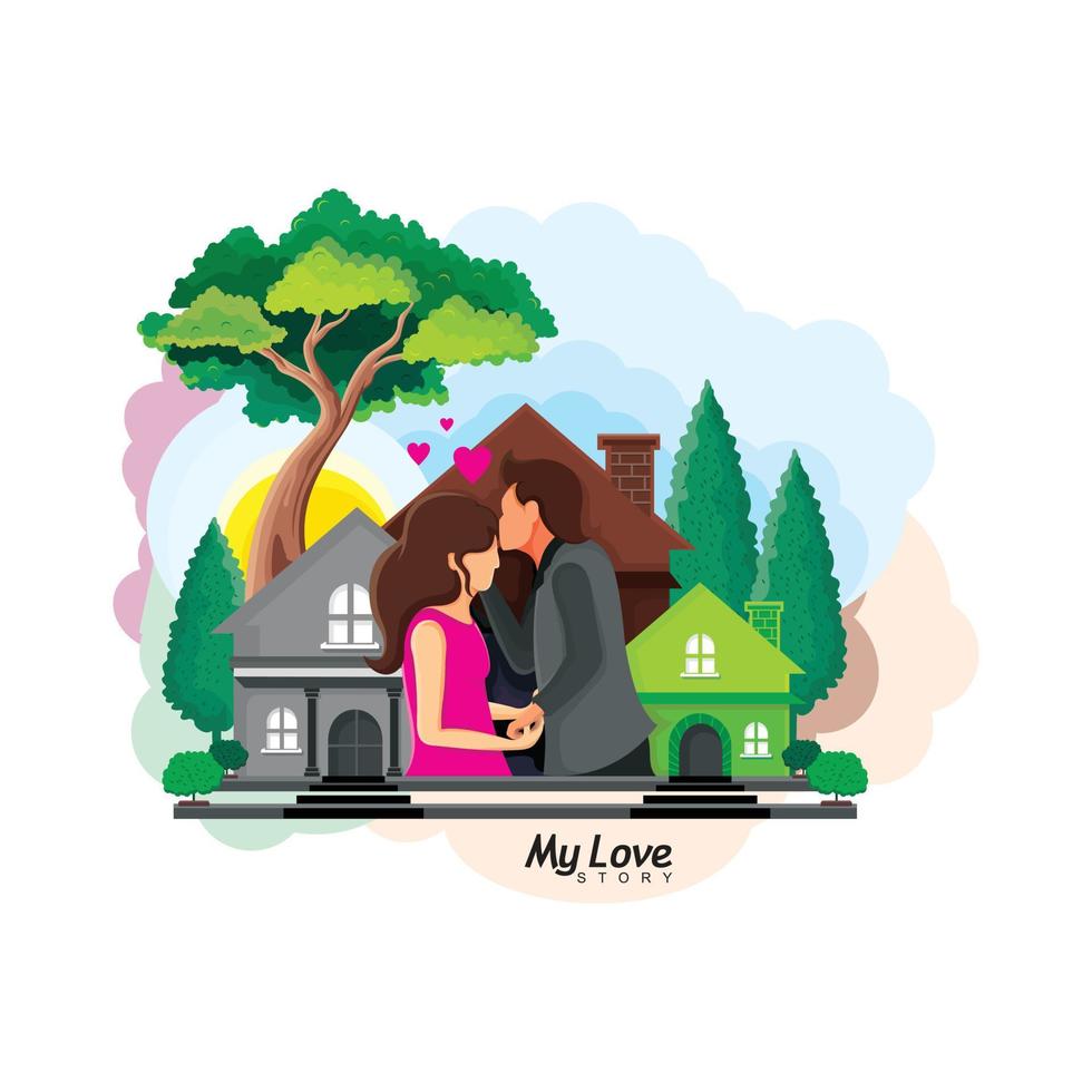 Love for lovers design vector and illustration