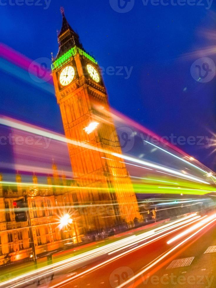 HDR Big Ben in London photo