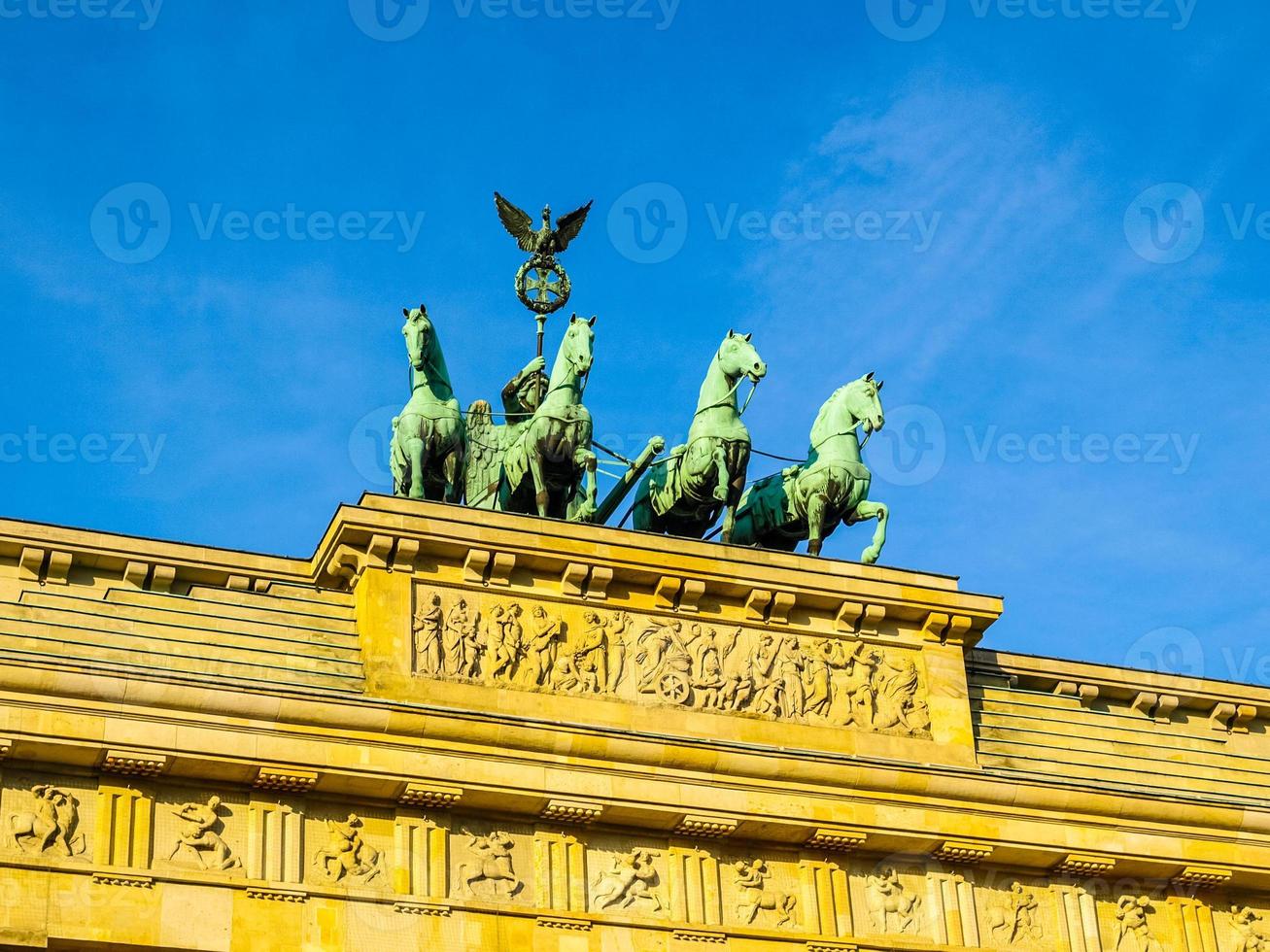 HDR Brandenburger Tor, Berlin photo