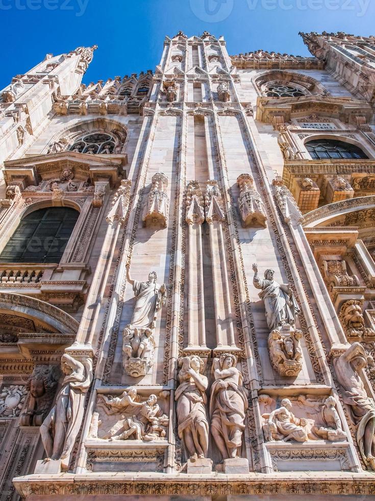 HDR Duomo di Milano Milan Cathedral photo