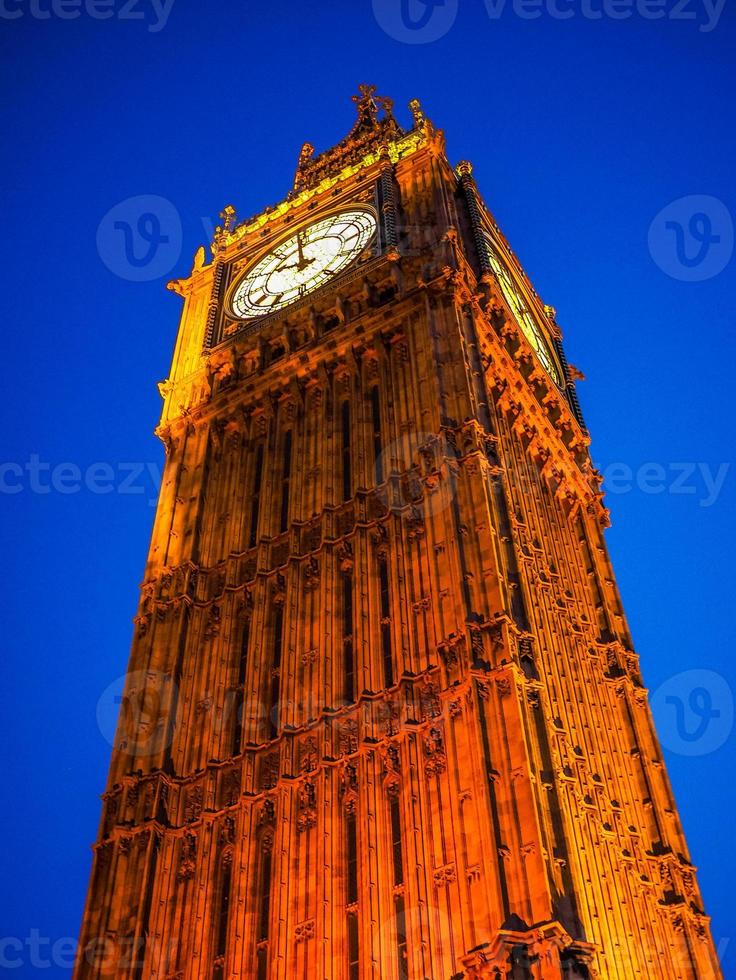 HDR Big Ben in London photo