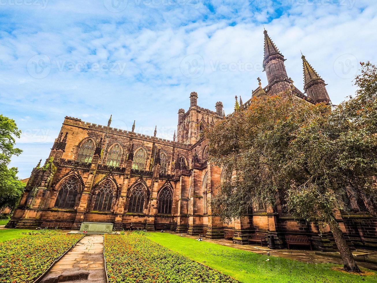 HDR Chester Cathedral church photo
