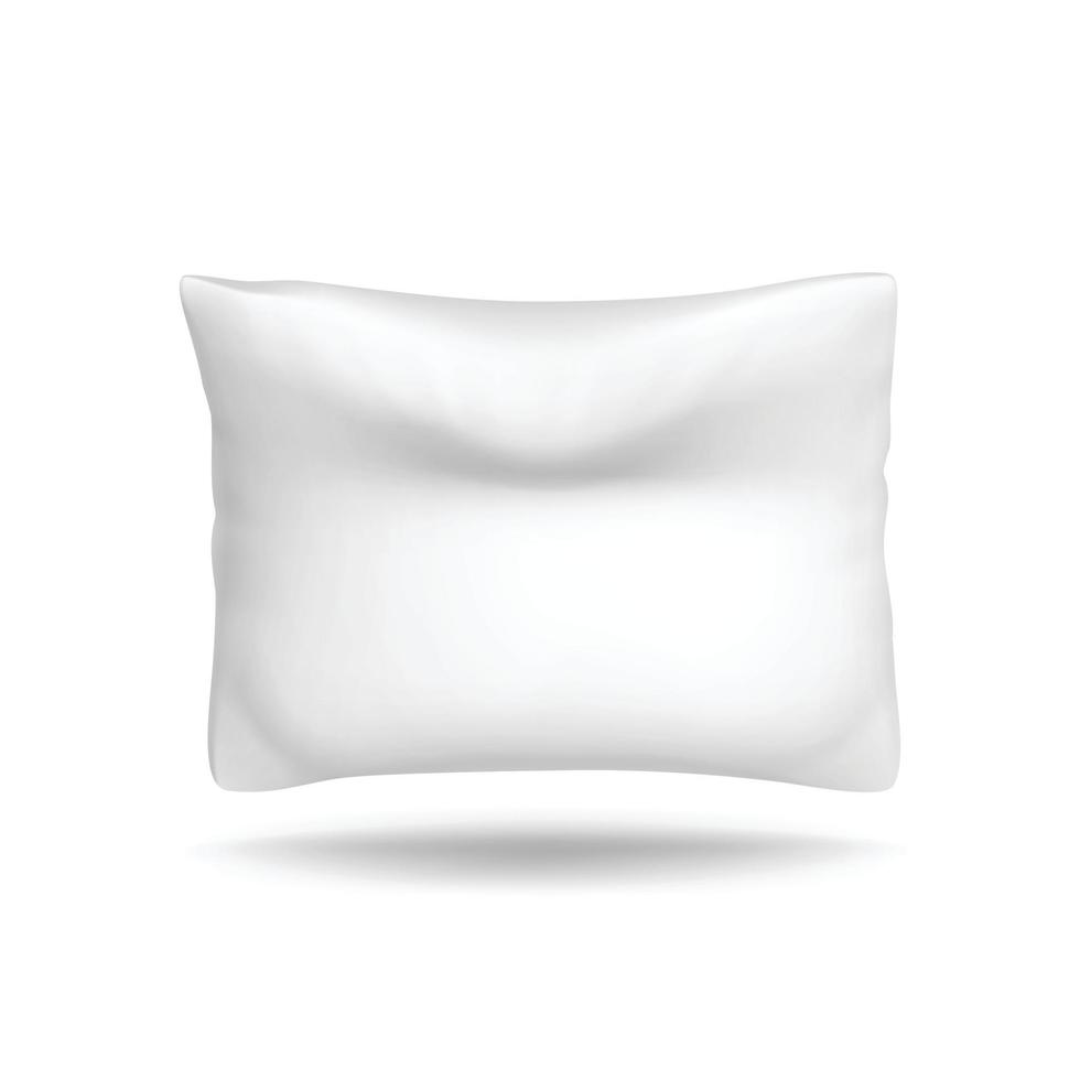 pillow cushion bed vector