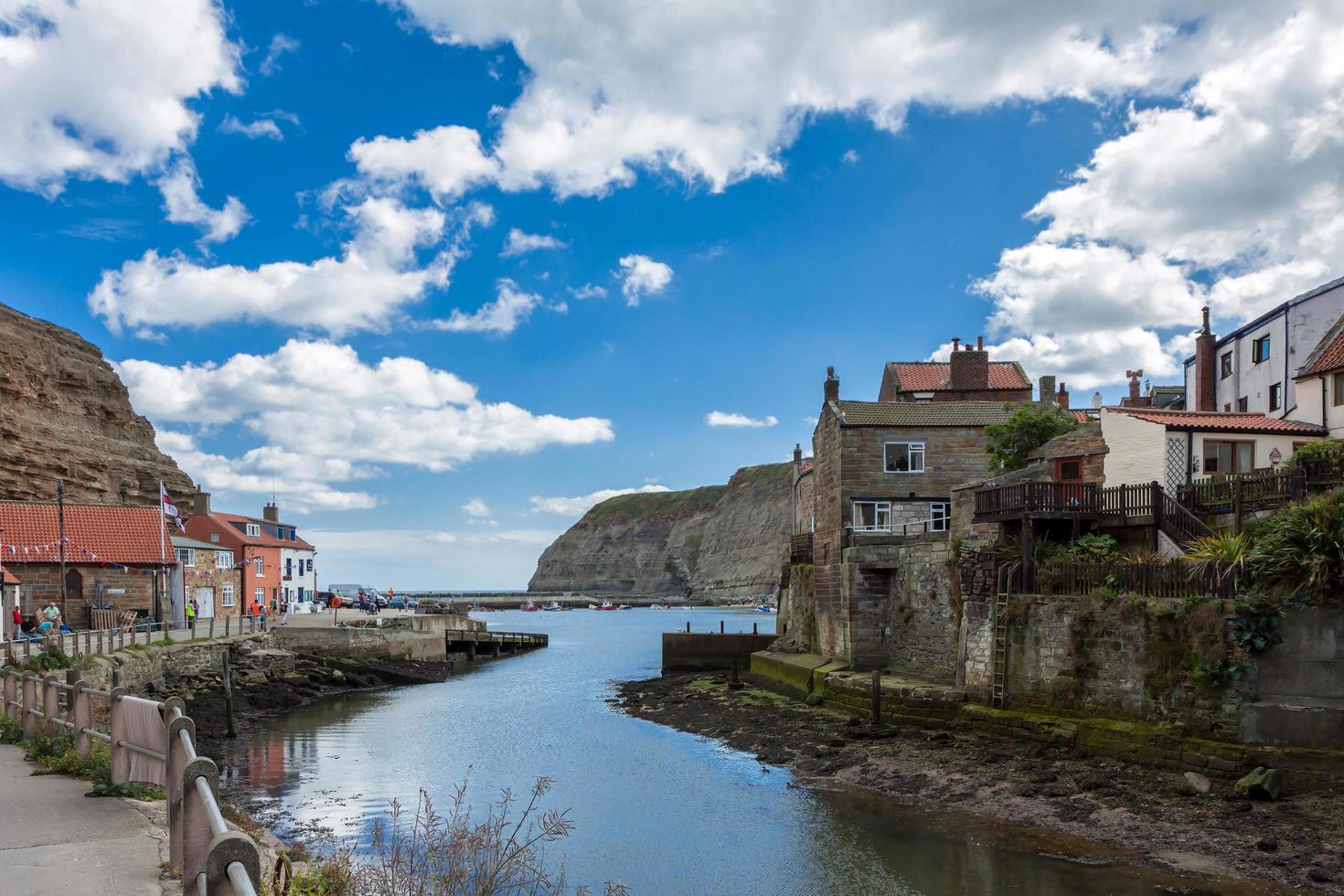 View of Staithes photo