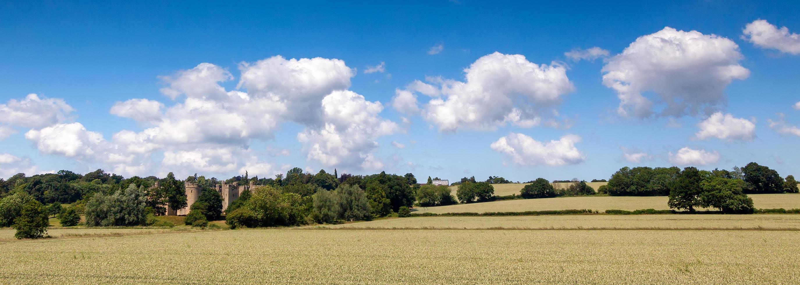 Bodiam Castle Landscape photo