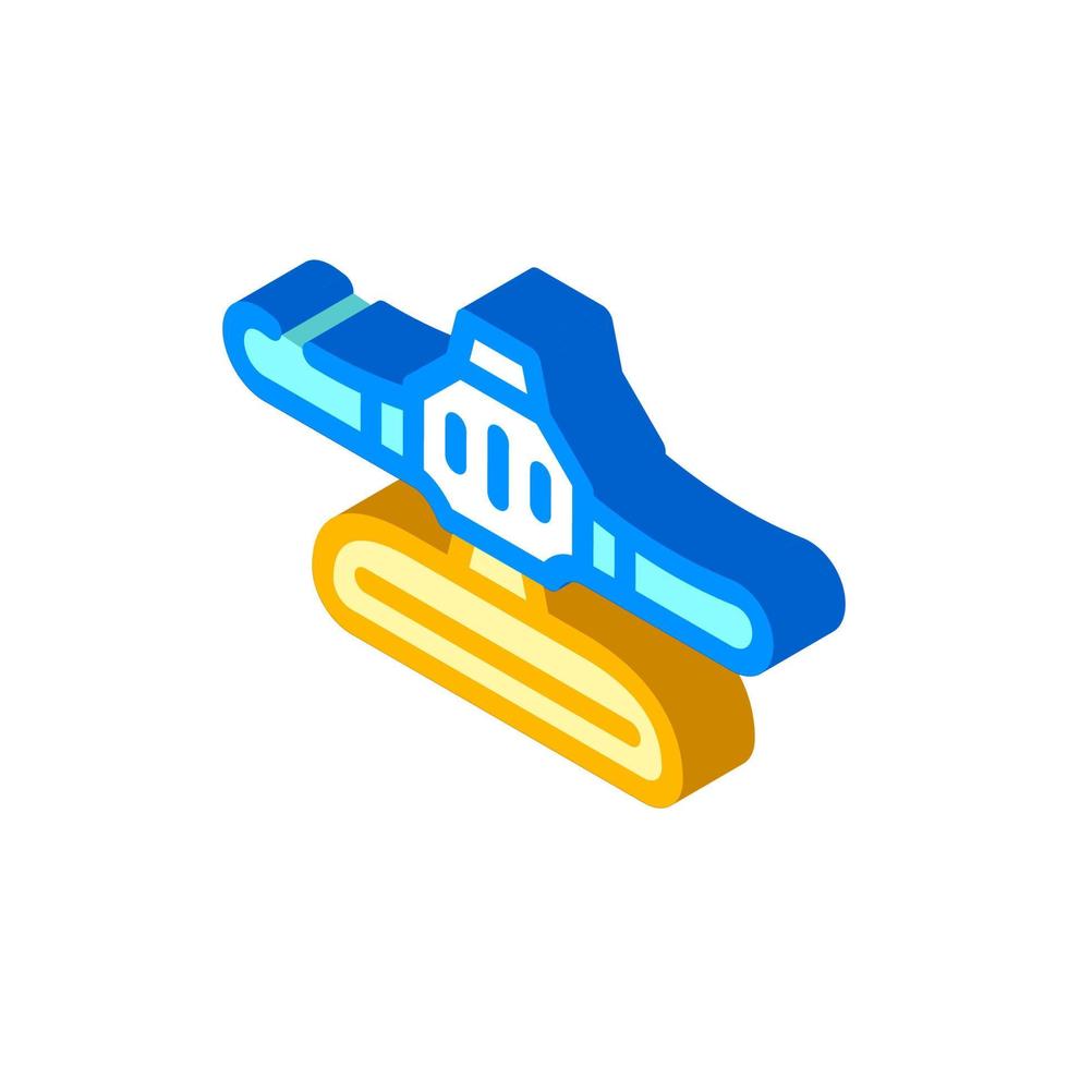 professional equipment for car polishing isometric icon vector illustration