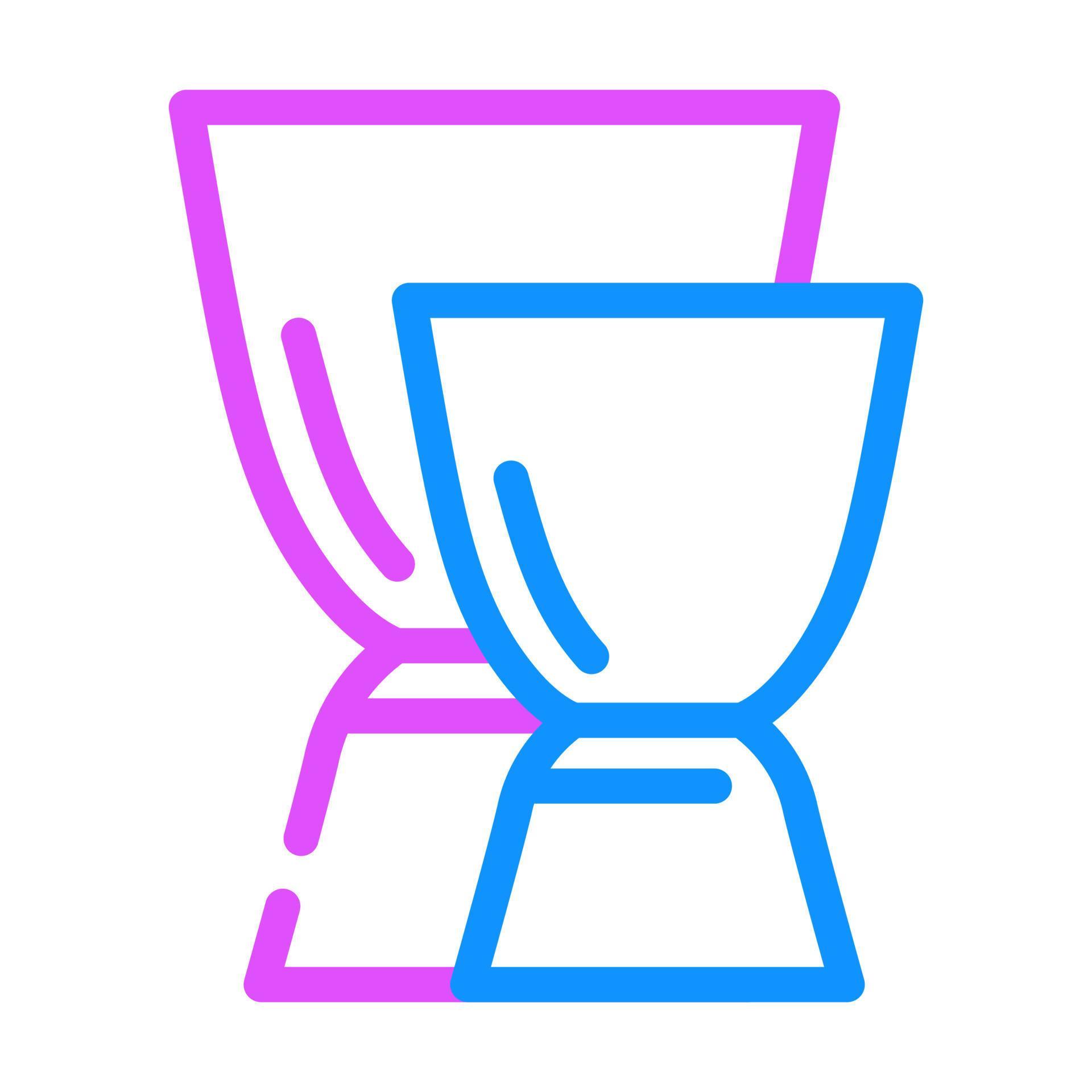 jiggers bartender color icon vector illustration 8103469 Vector Art at