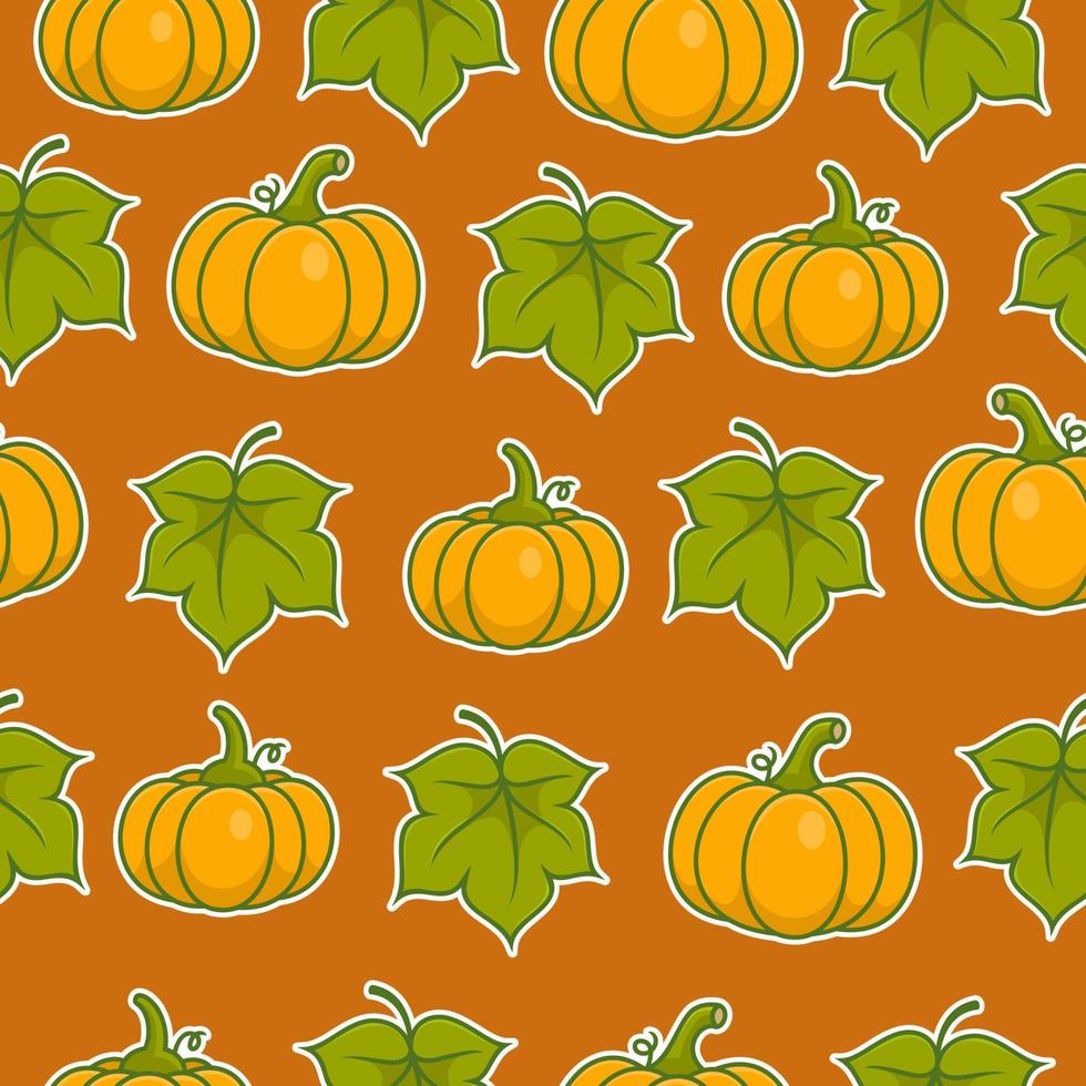 Nature pattern seamless design object fruit and vegetable vector