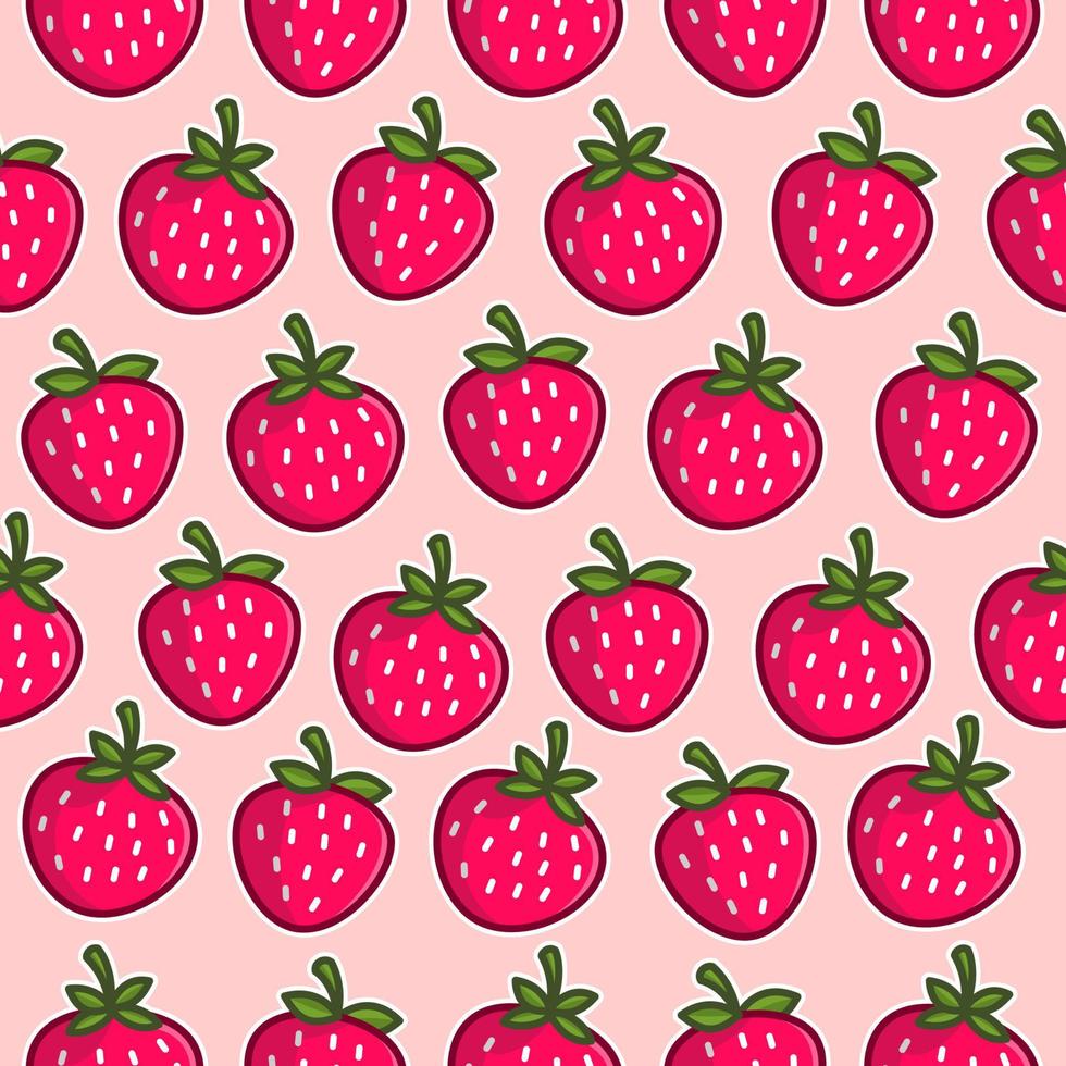 Nature pattern seamless design object fruit and vegetable vector