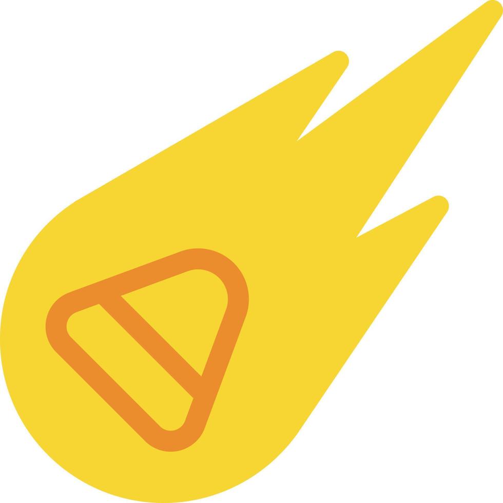 comet vector illustration on a background.Premium quality symbols.vector icons for concept and graphic design.