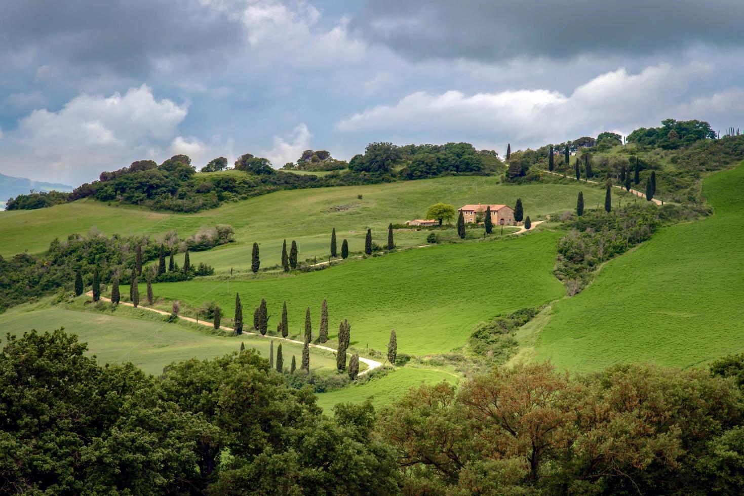 finca en val d'orcia toscana foto