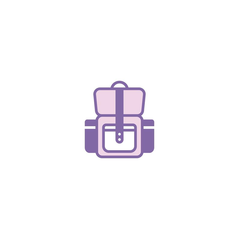 Backpack line icon. linear style sign for mobile concept and web design. Backpack outline vector icon. Symbol, logo illustration. Vector graphic
