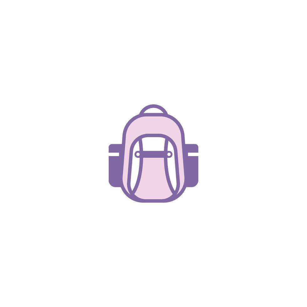Backpack line icon. linear style sign for mobile concept and web design. Backpack outline vector icon. Symbol, logo illustration. Vector graphic