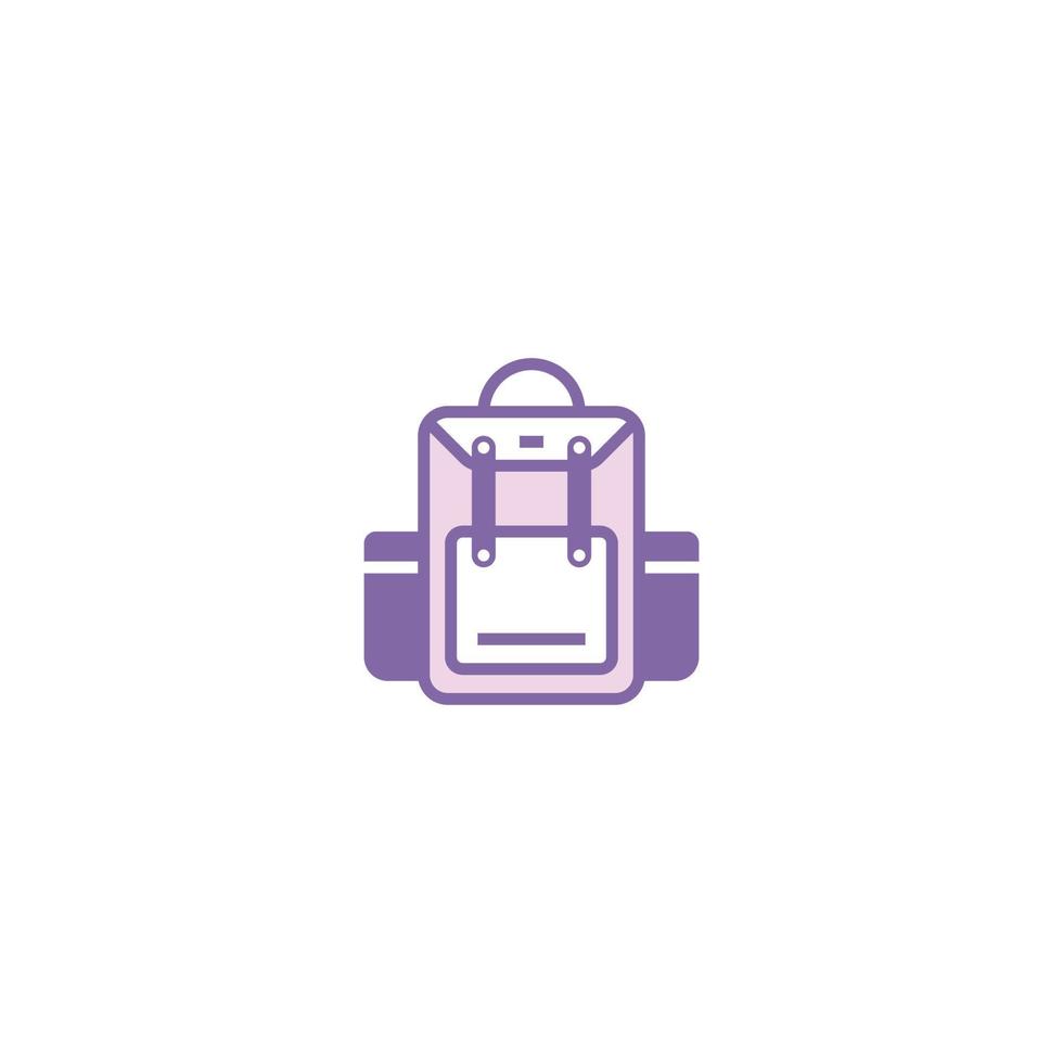 Backpack line icon. linear style sign for mobile concept and web design. Backpack outline vector icon. Symbol, logo illustration. Vector graphic