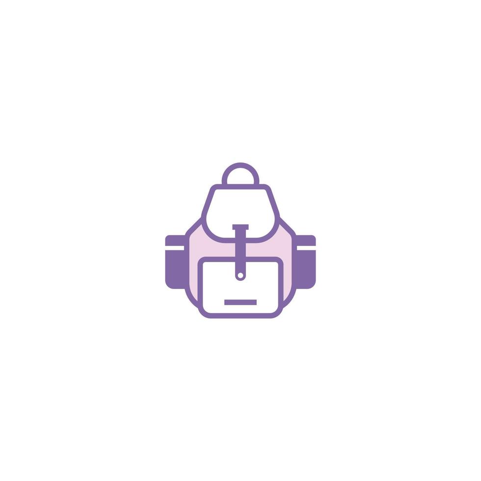 Backpack line icon. linear style sign for mobile concept and web design. Backpack outline vector icon. Symbol, logo illustration. Vector graphic