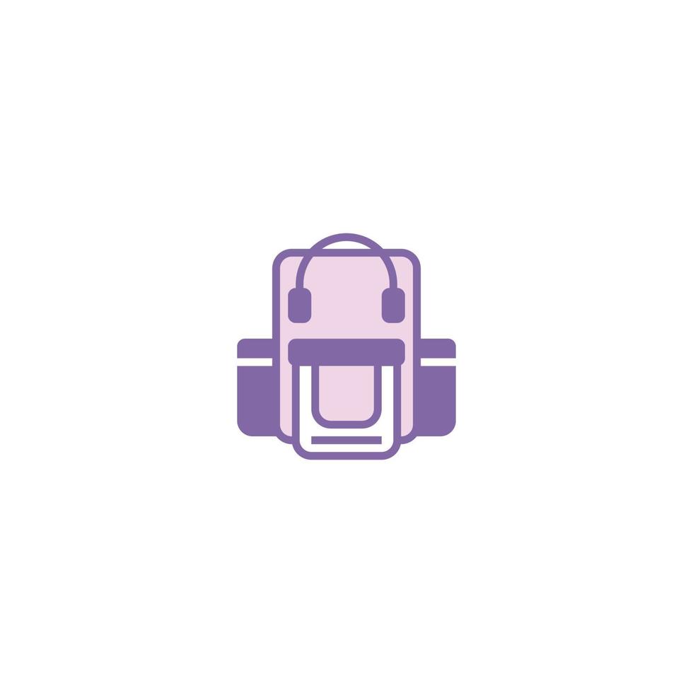 Backpack line icon. linear style sign for mobile concept and web design. Backpack outline vector icon. Symbol, logo illustration. Vector graphic