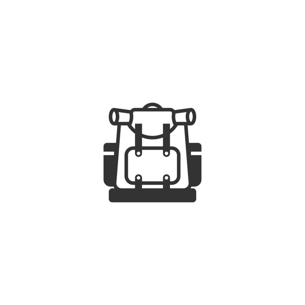 Backpack line icon. linear style sign for mobile concept and web design. Backpack outline vector icon. Symbol, logo illustration. Vector graphic