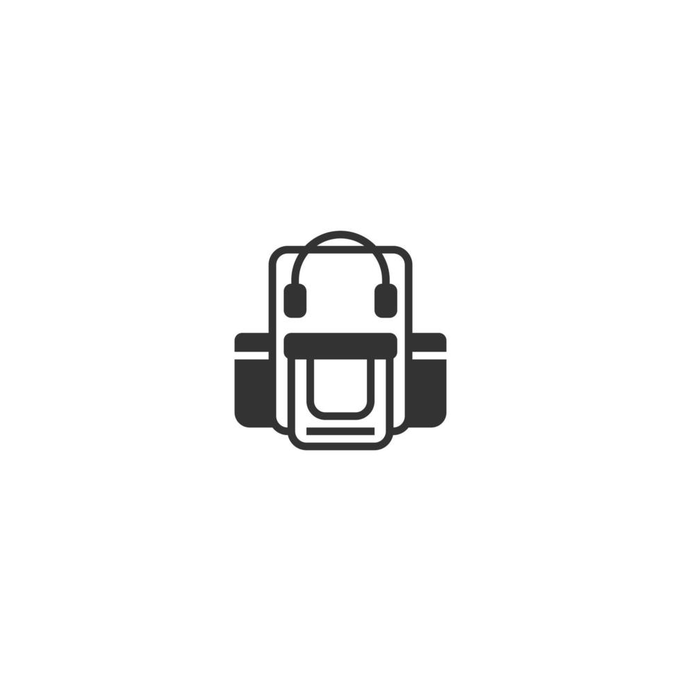 Backpack line icon. linear style sign for mobile concept and web design. Backpack outline vector icon. Symbol, logo illustration. Vector graphic
