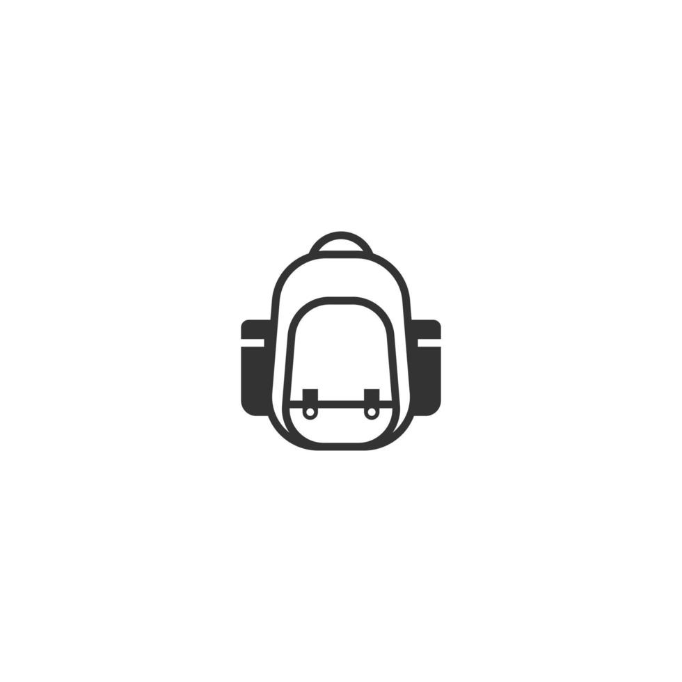 Backpack line icon. linear style sign for mobile concept and web design. Backpack outline vector icon. Symbol, logo illustration. Vector graphic