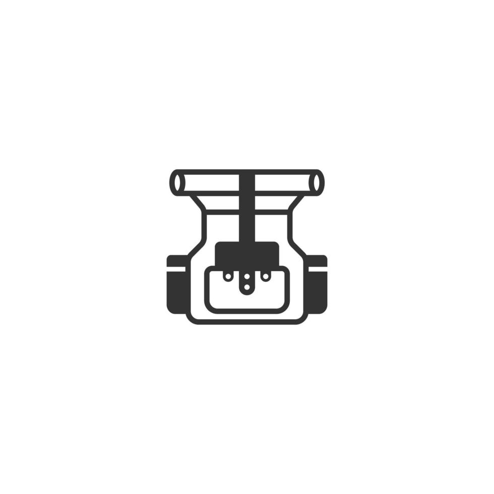 Backpack line icon. linear style sign for mobile concept and web design. Backpack outline vector icon. Symbol, logo illustration. Vector graphic