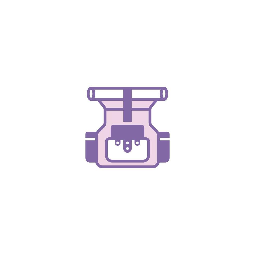 Backpack line icon. linear style sign for mobile concept and web design. Backpack outline vector icon. Symbol, logo illustration. Vector graphic