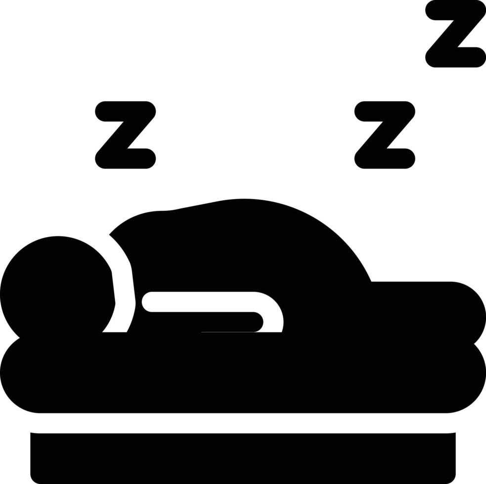 ilustración vectorial dormida en un fondo. símbolos de calidad premium. iconos vectoriales para concepto y diseño gráfico. vector