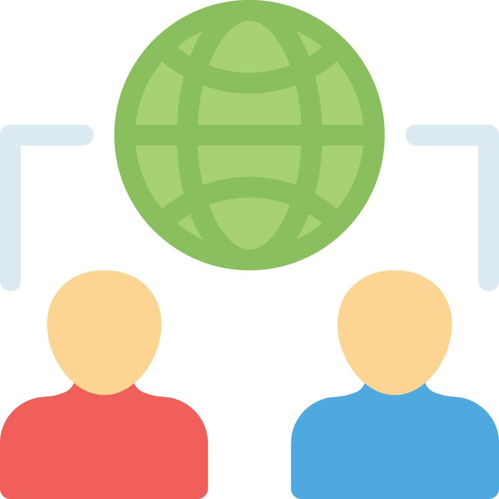 global connection vector illustration on a background.Premium quality symbols.vector icons for concept and graphic design.